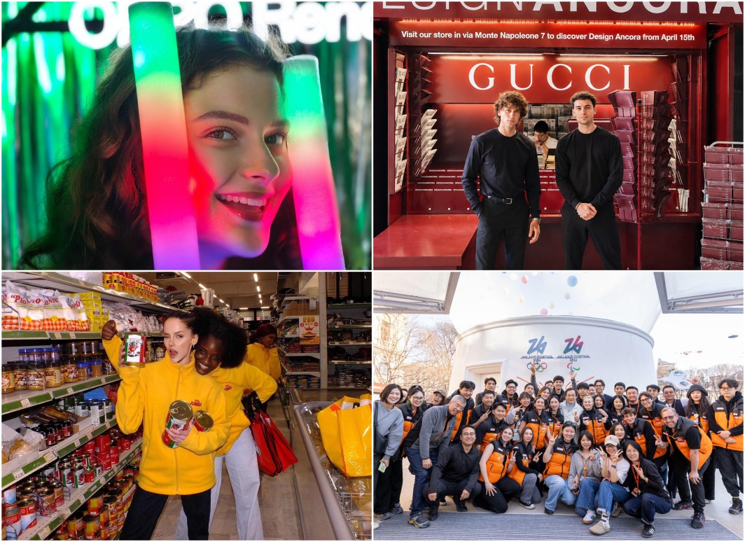 Promoter e brand ambassador durante un’attività promozionale e di brand activation a Milano